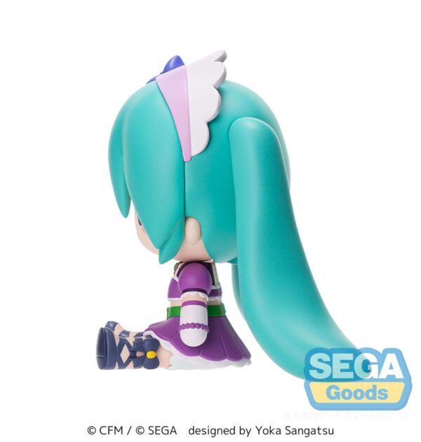 Character Vocal Series 01: Hatsune Miku Fuwa Petit Chibi Figura Hatsune Miku x Love and Berry Dress Up and Dance! Sparkly Purple 8 cm
