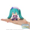 Character Vocal Series 01: Hatsune Miku Fuwa Petit Chibi Figura Hatsune Miku x Love and Berry Dress Up and Dance! Sparkly Purple 8 cm