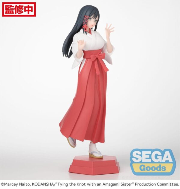 Tying the Knot with an Amagami Sister Desktop x Decorate Collections PVC Szobor Yae Amagami 16 cm