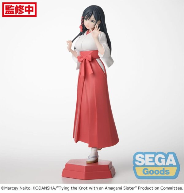 Tying the Knot with an Amagami Sister Desktop x Decorate Collections PVC Szobor Yae Amagami 16 cm