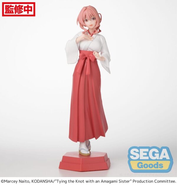 Tying the Knot with an Amagami Sister Desktop x Decorate Collections PVC Szobor Yuna Amagami 16 cm