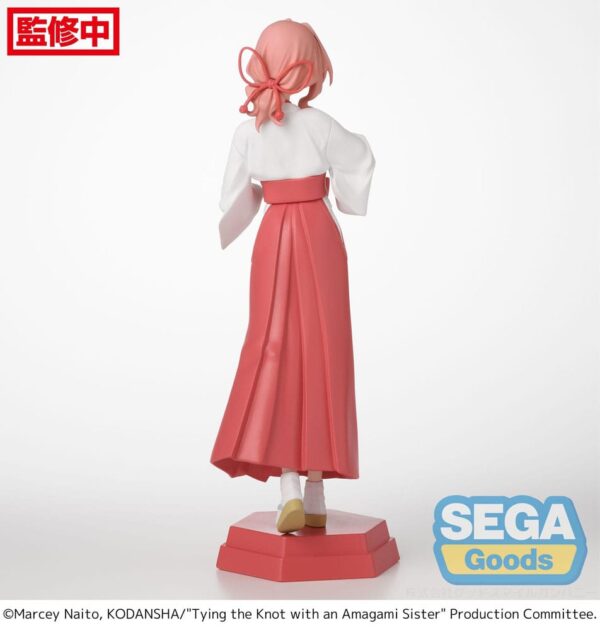 Tying the Knot with an Amagami Sister Desktop x Decorate Collections PVC Szobor Yuna Amagami 16 cm