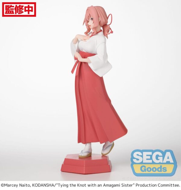 Tying the Knot with an Amagami Sister Desktop x Decorate Collections PVC Szobor Yuna Amagami 16 cm