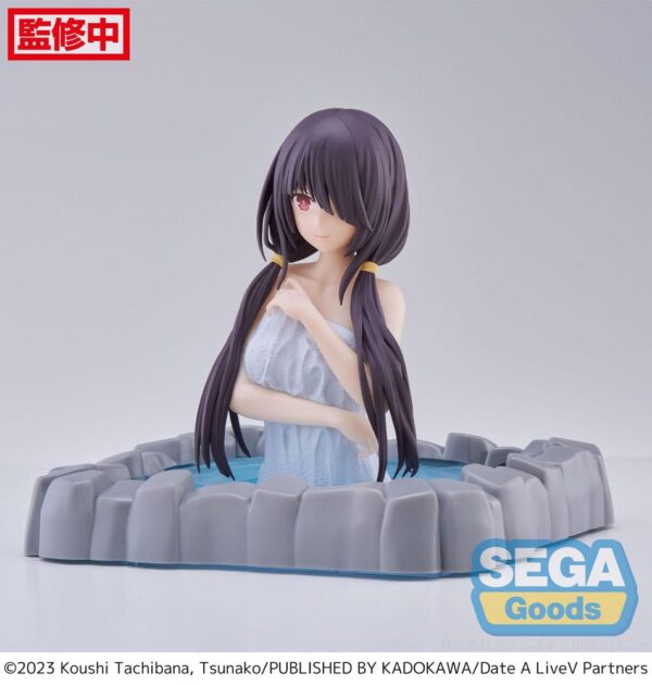 Date A Live V Thermae Utopia PVC Szobor Kurumi Tokisaki Pigtails 10 cm