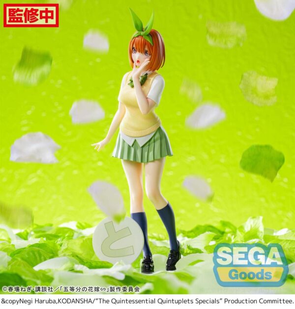 The Quintessential Quintuplets Specials Luminasta PVC Szobor Yotsuba Nakano 20 cm