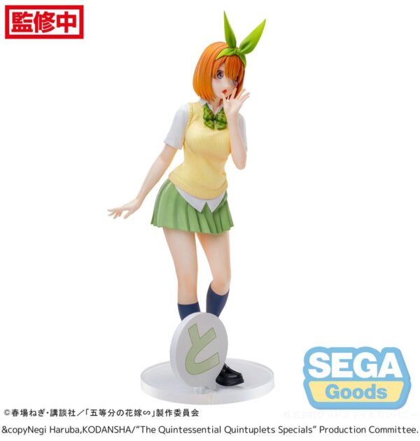 The Quintessential Quintuplets Specials Luminasta PVC Szobor Yotsuba Nakano 20 cm