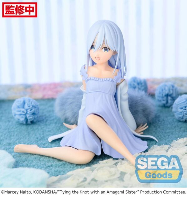 Tying the Knot with an Amagami Sister Yumemirize PVC Szobor Asahi Amagami 10 cm