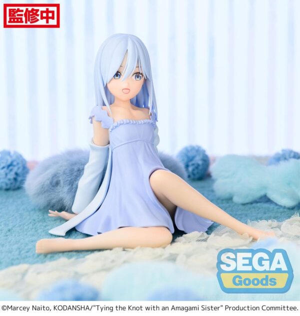 Tying the Knot with an Amagami Sister Yumemirize PVC Szobor Asahi Amagami 10 cm