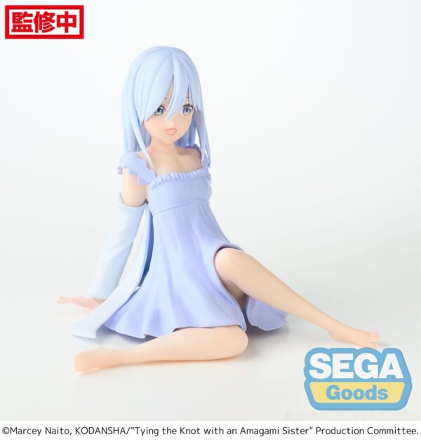 Tying the Knot with an Amagami Sister Yumemirize PVC Szobor Asahi Amagami 10 cm