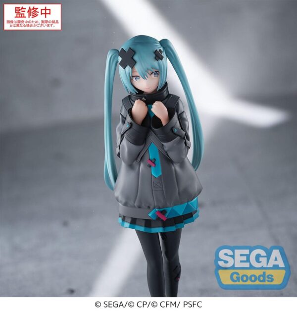 Colorful Stage! The Movie: A Miku Who Can´t Sing Luminasta PVC Szobor Shuttered Sekai Hatsune Miku 20 cm