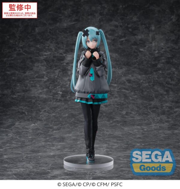 Colorful Stage! The Movie: A Miku Who Can´t Sing Luminasta PVC Szobor Shuttered Sekai Hatsune Miku 20 cm
