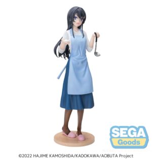 Rascal Does Not Dream of Bunny Girl Senpai Luminasta PVC Szobor Mai Sakurajima Apron 14 cm