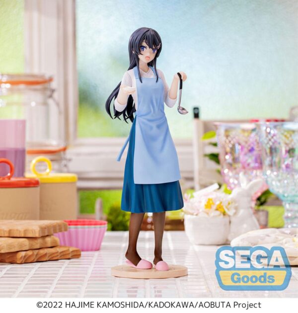 Rascal Does Not Dream of Bunny Girl Senpai Luminasta PVC Szobor Mai Sakurajima Apron 14 cm