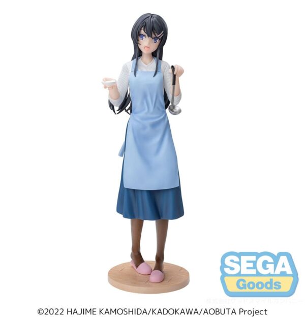 Rascal Does Not Dream of Bunny Girl Senpai Luminasta PVC Szobor Mai Sakurajima Apron 14 cm