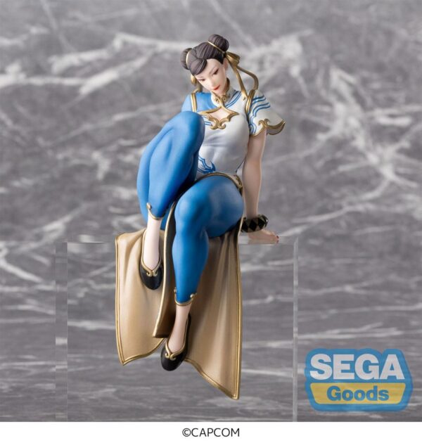 Street Fighter 6 PM Perching PVC Szobor Chun-Li 14 cm