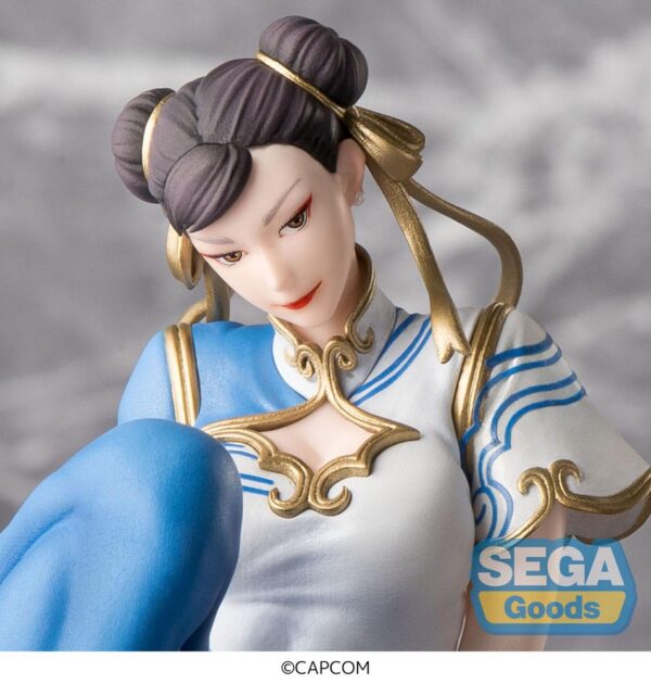 Street Fighter 6 PM Perching PVC Szobor Chun-Li 14 cm