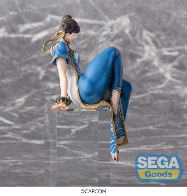 Street Fighter 6 PM Perching PVC Szobor Chun-Li 14 cm