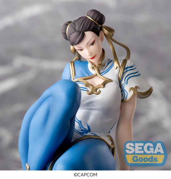 Street Fighter 6 PM Perching PVC Szobor Chun-Li 14 cm