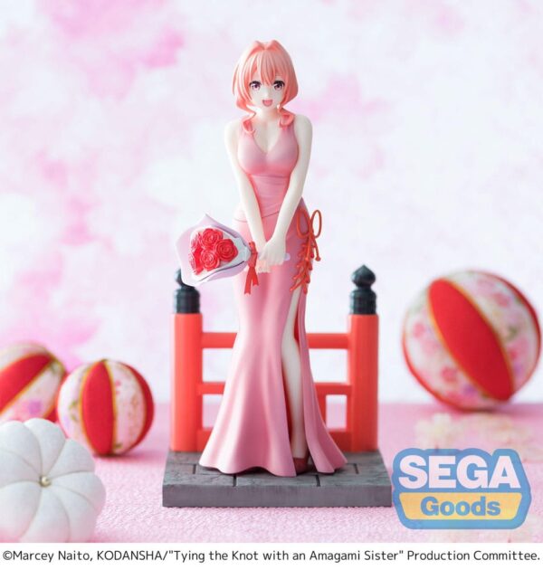 Tying the Knot with an Amagami Sister Luminasta PVC Szobor Yuna Amagami 19 cm