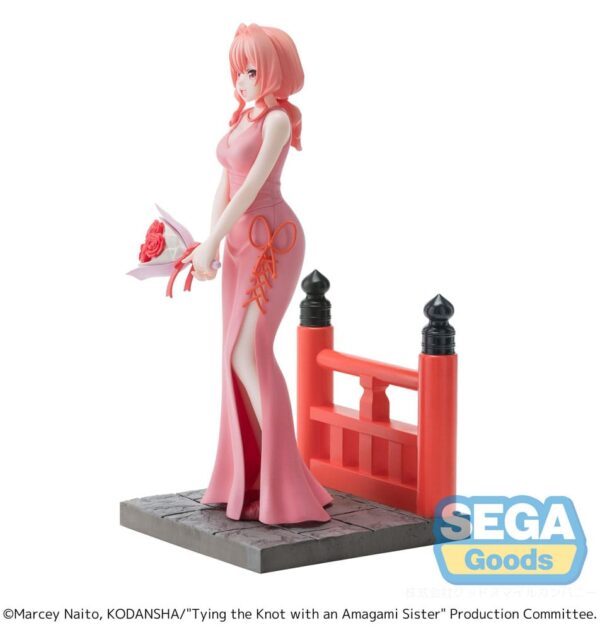 Tying the Knot with an Amagami Sister Luminasta PVC Szobor Yuna Amagami 19 cm