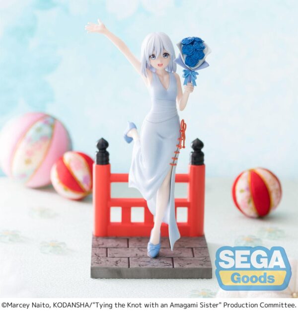 Tying the Knot with an Amagami Sister Luminasta PVC Szobor Asahi Amagami 18 cm