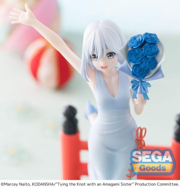 Tying the Knot with an Amagami Sister Luminasta PVC Szobor Asahi Amagami 18 cm