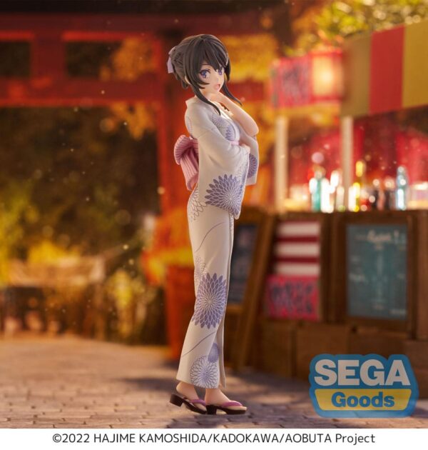 Rascal Does Not Dream of Bunny Girl Senpai Luminasta PVC Szobor Mai Sakurajima Yukata 22 cm