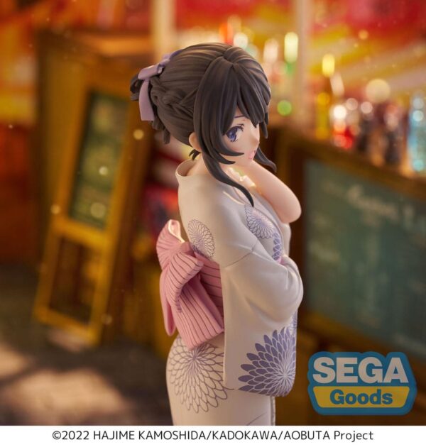 Rascal Does Not Dream of Bunny Girl Senpai Luminasta PVC Szobor Mai Sakurajima Yukata 22 cm