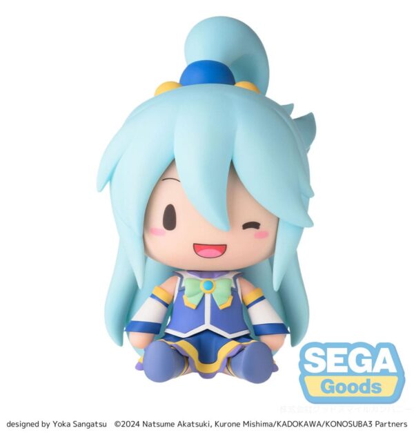 Konosuba God´s blessing on this wonderful world! 3 Fuwa Petit Chibi Figura Aqua 10 cm