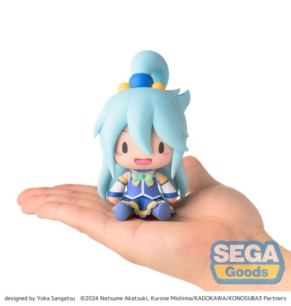 Konosuba God´s blessing on this wonderful world! 3 Fuwa Petit Chibi Figura Aqua 10 cm