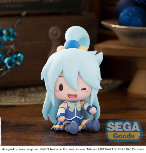 Konosuba God´s blessing on this wonderful world! 3 Fuwa Petit Chibi Figura Aqua 10 cm