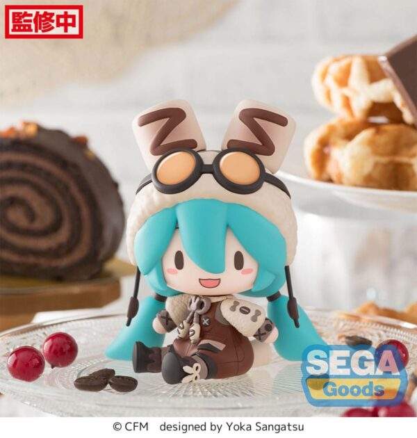 Character Vocal Series 01: Hatsune Miku Fuwa Petit Chibi Figura Hatsune Miku Marshmallow Hot Cocoa 10 cm