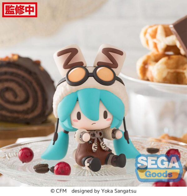 Character Vocal Series 01: Hatsune Miku Fuwa Petit Chibi Figura Hatsune Miku Marshmallow Hot Cocoa 10 cm