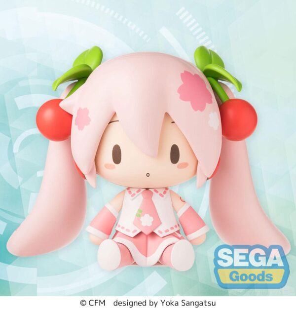 Character Vocal Series 01: Hatsune Miku Fuwa Petit Chibi Figura Sakura Miku 8 cm
