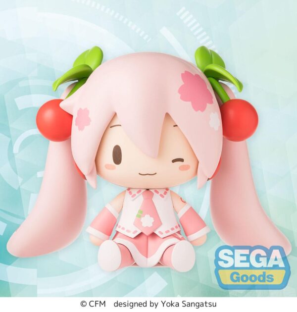 Character Vocal Series 01: Hatsune Miku Fuwa Petit Chibi Figura Sakura Miku 8 cm