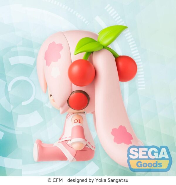 Character Vocal Series 01: Hatsune Miku Fuwa Petit Chibi Figura Sakura Miku 8 cm