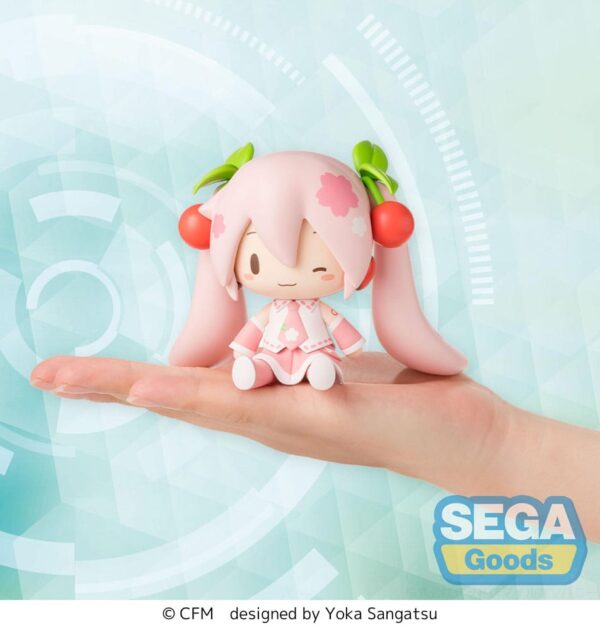 Character Vocal Series 01: Hatsune Miku Fuwa Petit Chibi Figura Sakura Miku 8 cm