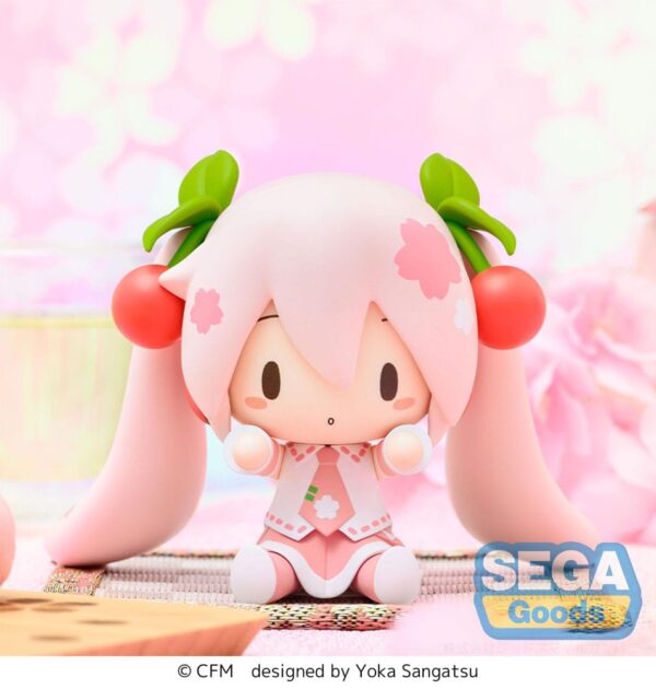 Character Vocal Series 01: Hatsune Miku Fuwa Petit Chibi Figura Sakura Miku 8 cm