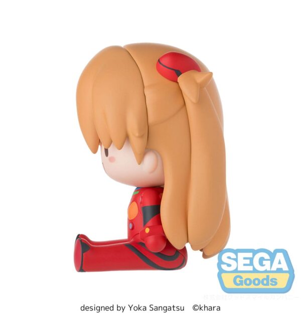 Evangelion: New Theatrical Edition Fuwa Petit Chibi Figura Asuka Plug Suit 8 cm