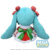 Character Vocal Series 01: Hatsune Miku Fuwa Petit Plüss Figura Hatsune Miku x Love and Berry Dress Up and Dance! Lovely Strawberry 40 cm