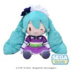 Character Vocal Series 01: Hatsune Miku Fuwa Petit Plüss Figura Hatsune Miku x Love and Berry Dress Up and Dance! Sparkly Purple 40 cm