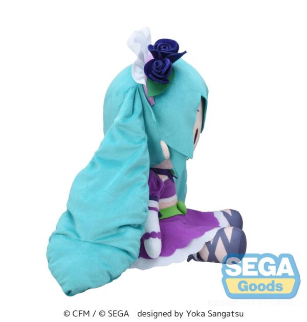 Character Vocal Series 01: Hatsune Miku Fuwa Petit Plüss Figura Hatsune Miku x Love and Berry Dress Up and Dance! Sparkly Purple 40 cm