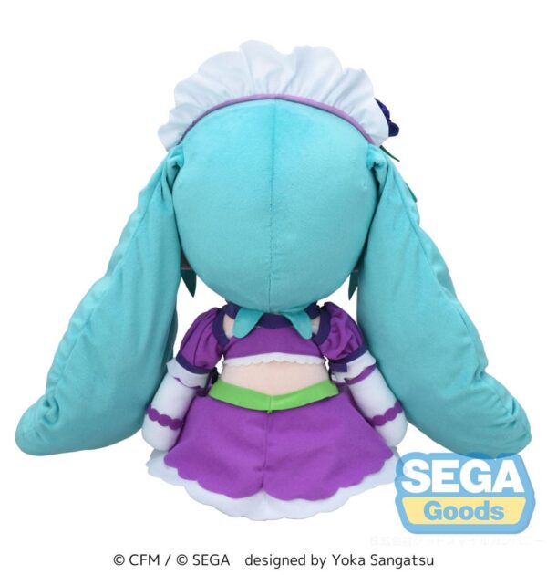 Character Vocal Series 01: Hatsune Miku Fuwa Petit Plüss Figura Hatsune Miku x Love and Berry Dress Up and Dance! Sparkly Purple 40 cm