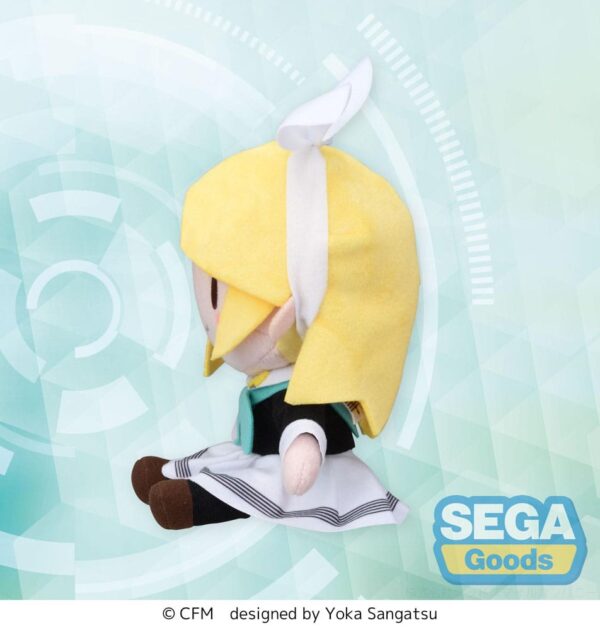 Character Vocal Series 02: Kagamine Rin/Len Fuwa Petit Mini Plüss Figura Kagamine Rin Uniform Ver. (EX) 16 cm