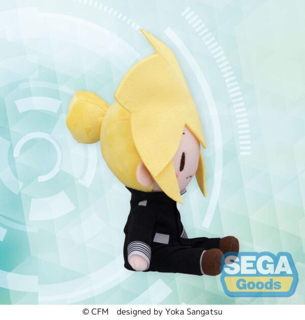 Character Vocal Series 02: Kagamine Rin/Len Fuwa Petit Mini Plüss Figura Kagamine Len Uniform Ver. (EX) 16 cm