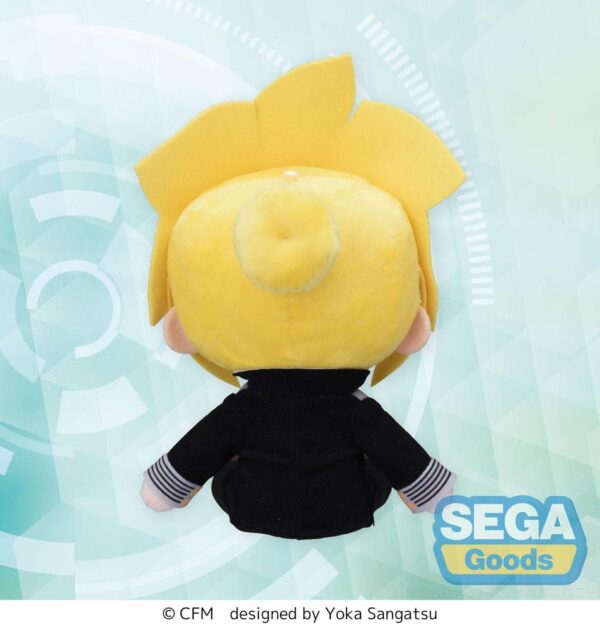 Character Vocal Series 02: Kagamine Rin/Len Fuwa Petit Mini Plüss Figura Kagamine Len Uniform Ver. (EX) 16 cm