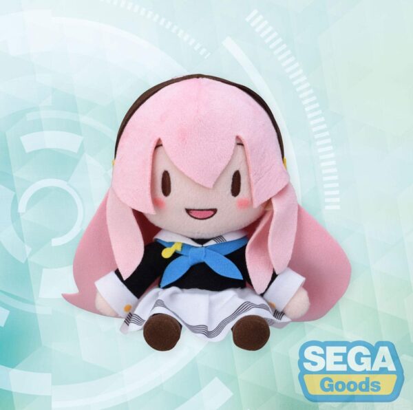 Character Vocal Series 02: Kagamine Rin/Len Fuwa Petit Mini Plüss Figura Megurine Luka Uniform Ver. (EX) 16 cm