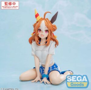 Uma Musume Pretty Derby Yumemirize PVC Szobor Copano Rickey Gaze on Me! 12 cm
