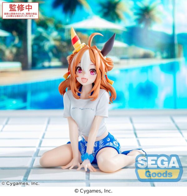 Uma Musume Pretty Derby Yumemirize PVC Szobor Copano Rickey Gaze on Me! 12 cm
