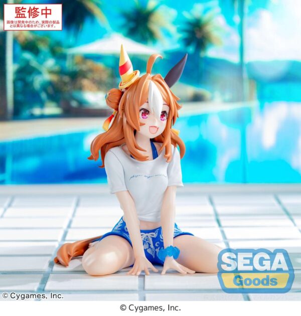 Uma Musume Pretty Derby Yumemirize PVC Szobor Copano Rickey Gaze on Me! 12 cm